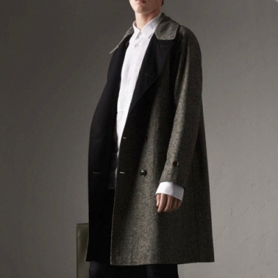 Burberry  Mens Vintage Cashmere Coats Gray - 버버리 2021 남성 빈티지 캐시미어 코트 Bur04168x Size(m - 2xl) 그레이