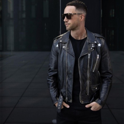 [1:1]Saint Laurent  Mens Casual Leather Jackets Black - 입생로랑 2021 남성 캐쥬얼 가죽 자켓 Ysl0123x Size(m - 3xl) 블랙