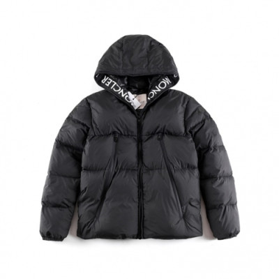 Moncler  Mm/Wm Patch Logo Modern Down Padding Black - 몽클레어 2021 남/녀 패치 로고 모던 다운 패딩 Moc02322x Size(1 - 5) 블랙