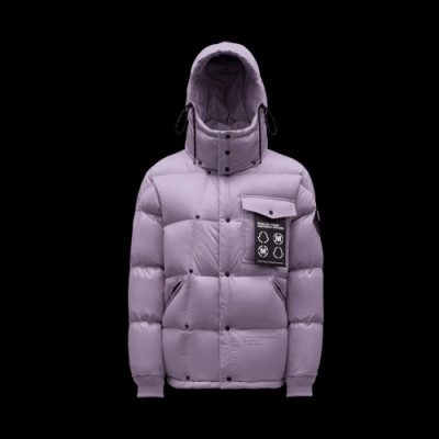 Moncler  Mm/Wm Patch Logo Modern Down Padding Purplr - 몽클레어 2021 남/녀 패치 로고 모던 다운 패딩 Moc02340x Size(1 - 6) 퍼플