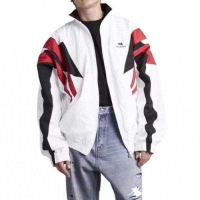 Balenciaga  Mens Logo Casual Jackets White - 발렌시아가 2021 남성 로고 캐쥬얼 재킷 Bal01224x Size(s - l) 화이트