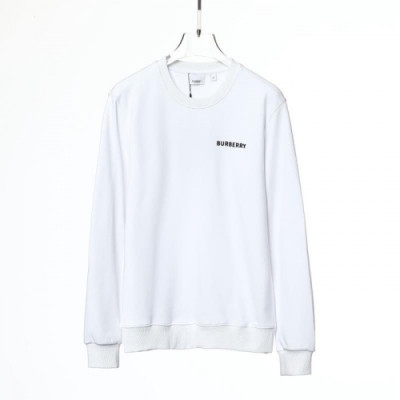 Burberry  Mm/Wm Logo Casual Cotton Tshirts White - 버버리 2021 남/녀 로고 캐쥬얼 코튼 맨투맨 Bur04190x Size(xs - l) 화이트