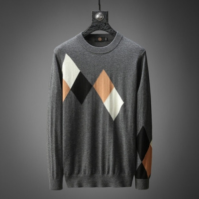 Burberry  Mens Casual Sweaters Gray - 버버리 2021 남성 캐쥬얼 스웨터 Bur04205x Size(m - 3xl) 그레이