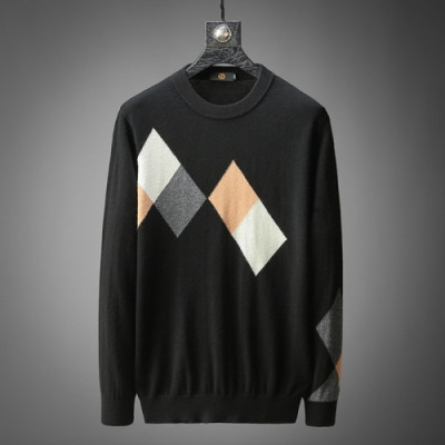 Burberry  Mens Casual Sweaters Black - 버버리 2021 남성 캐쥬얼 스웨터 Bur04206x Size(m - 3xl) 블랙