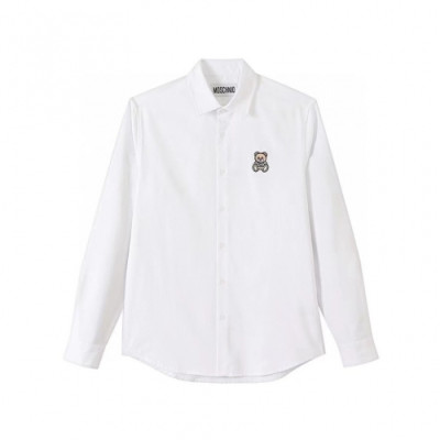 Moschino  Mm/Wm Logo Slim Fit Cotton Tshirts White - 모스키노 2021 남/녀 로고 코튼 셔츠 Mos0210x Size(m - 2xl) 화이트