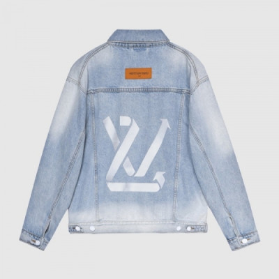 Louis vuitton  Mens Logo Casual Jackets Blue - 루이비통 2021 남성 로고 캐쥬얼 자켓 Lou03755x Size(s - l) 블루