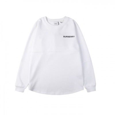 Burberry  Mens Logo Casual Cotton Tshirts White - 버버리 2021 남성  로고 캐쥬얼 코튼 맨투맨 Bur04213x Size(s - xl) 화이트