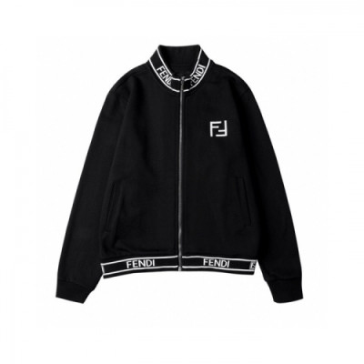 Fendi  Mens Logo Casual Jackets Black - 펜디 2021 남성 로고 캐쥬얼 자켓 Fen01091x Size(s - xl) 블랙