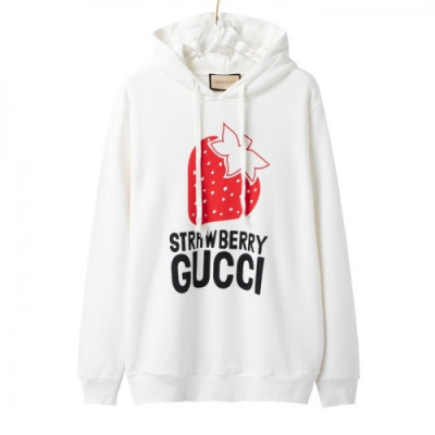 Gucci  Mm/Wm Logo Casual Hoodie White - 구찌 2021 남/녀 로고 캐쥬얼 후드티 Guc04476x Size(xs - l) 화이트