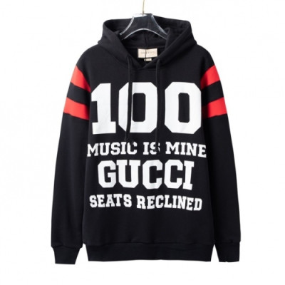 Gucci  Mm/Wm Logo Casual Hoodie Black - 구찌 2021 남/녀 로고 캐쥬얼 후드티 Guc04476x Size(xs - l) 블랙