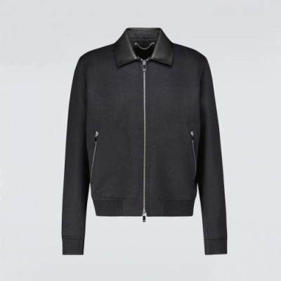 Berluti  Mens Casual Leather Jackets Black - 벨루티 2021 남성 캐쥬얼 가죽 자켓 Ber0061x Size(m - 3xl) 블랙