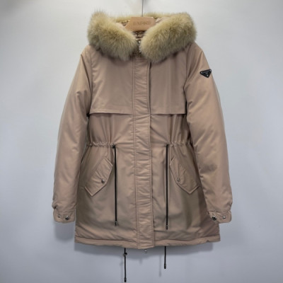 Prada  Womens Logo Casual Duck Down Jackets Beige - 프라다 2021 여성 로고 캐쥬얼 다운 자켓 Pra02459x Size(s - l) 베이지