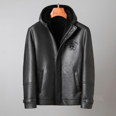 Versace  Logo Mens Casual Jackets Black - 베르사체 2021 남성 캐쥬얼 자켓 Ver0877x Size(m - 3xl) 블랙