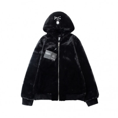 Mastermind Japan Mens Skull Leather Jackets Black - 마스터마인드 재팬 2021 남성 스컬 가죽 자켓 Mas127x