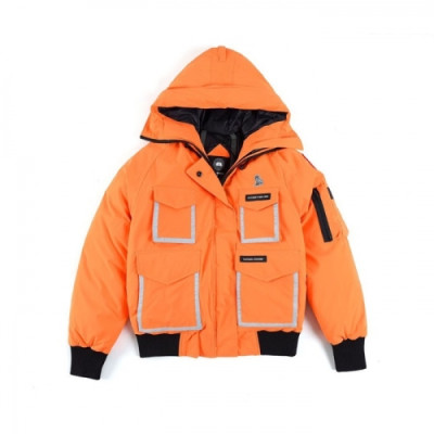 Canada goose  Mm/Wm Patch Logo Casual Goose Down Padding Orange - 캐나다구스 2021 남/녀 패치 로고 캐쥬얼 구스다운 패딩 Can0374x Size(xs - 2xl) 오렌지