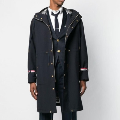 Thom Browne  Mens Casual Cotton Coats Navy - 톰브라운 2021 남성 캐쥬얼 코튼 코트 Thom01504x Size(1 - 4) 네이비