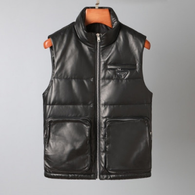 Prada  Mens Casual Duck Down Vest Black - 프라다 2021 남성 캐쥬얼 덕다운 조끼 Pra02501x Size(m - 3xl) 블랙