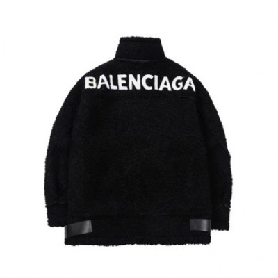 Balenciaga  Mens Logo Casual Jackets Black - 발렌시아가 2021 남성 로고 캐쥬얼 가죽 재킷 Bal01249x Size(m - 2xl) 블랙