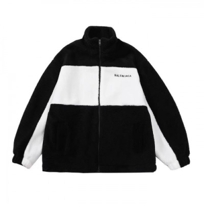 Balenciaga  Mens Logo Casual Jackets Black - 발렌시아가 2021 남성 로고 캐쥬얼 가죽 재킷 Bal01253x Size(m - 2xl) 블랙