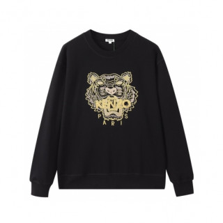 Kenzo  Mm/Wm Signature Tiger Cotton Tshirts Black - 겐조 2021 남성시그니처 타이거 코튼 맨투맨 Ken0179x Size(s - xl) 블랙