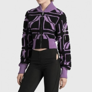WELLDONE  Mm/Wm Retro Logo Crew-neck Sweaters Purple - 웰던 2021 남/녀 레트로 로고 크루넥 스웨터 Wel0042x Size(s - l) 퍼플