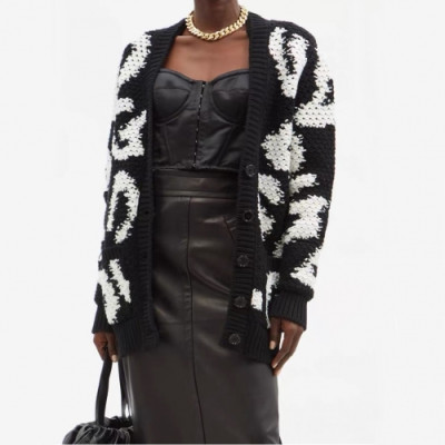 Dolce&Gabbana 2021 Womens Cardigan Black - 돌체앤가바나 2021 여성 가디건 Dol0330x Size(s - l) 블랙