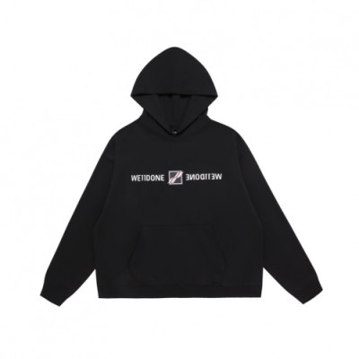 WELLDONE  Mm/Wm Retro Logo Hoodie Black - 웰던 2021 남/녀 레트로 로고 후드티 Wel0046x Size(s - l) 블랙