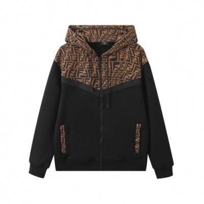 Fendi  Mm/Wm Logo Cotton Hoodie Black - 펜디 2021 남/녀 로고 코튼 후디 Fen01115x Size(m - 2xl) 블랙