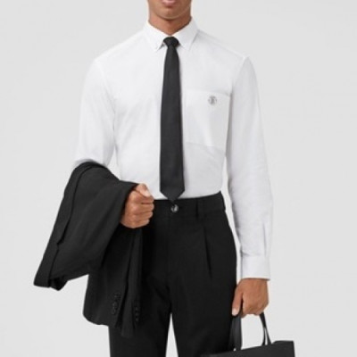 Burberry  Mens Vintage Basic Tshirts White - 버버리 2021 남성 빈티지 베이직 셔츠 Bur04250x Size(s - 2xl) 화이트