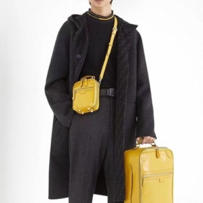 Fendi  Mens Casual Cashmere Coats Black - 펜디 2021 남성 캐쥬얼 캐시미어 코트 Fen01118x Size(m - 2xl) 블랙