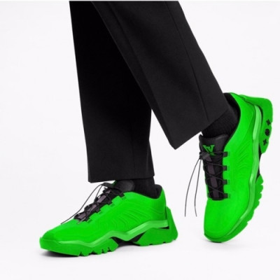 루이비통  남성 Millenium 런닝 슈즈 lou03838x Size(38 - 44) 네온그린 - Louis Vuitton  Men's Millenium Running Shoes Neon-green