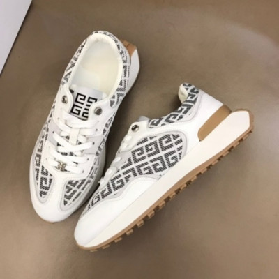 지방시  남성 캐쥬얼 레더 스니커즈 Size(240 - 275) 화이트 - Givenchy 2021 Men's Casual Leather Sneakers Giv0579x White