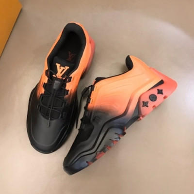 루이비통  남성 모던 레더 스니커즈 Size(240 -270) 오렌지 -  Louis Vuitton  Men's Moden Leather Sneakers Lou03861x Orange