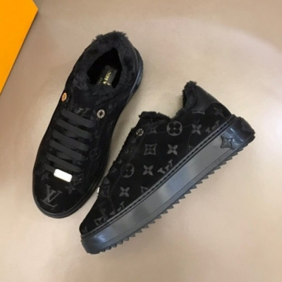 루이비통  남/녀 모던 레더 스니커즈 Size(225 - 270) 블랙 -  Louis Vuitton  Mm/Wm Modern Leather Sneakers Lou03864x Black