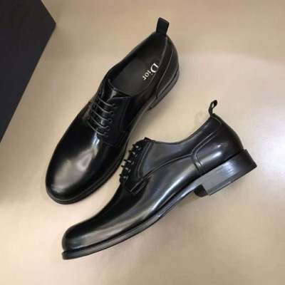 디올  남성 레더 옥스퍼드 슈즈 Size(240-270) 블랙 - Dior  Men's Leather Oxford Shoes Dio01579x Black