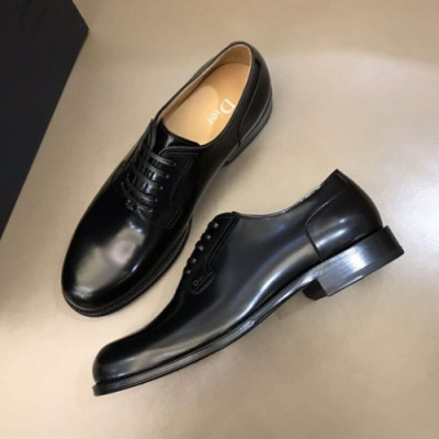 디올  남성 레더 옥스퍼드 슈즈 Size(240-270) 블랙 - Dior  Men's Leather Oxford Shoes Dio01580x Black