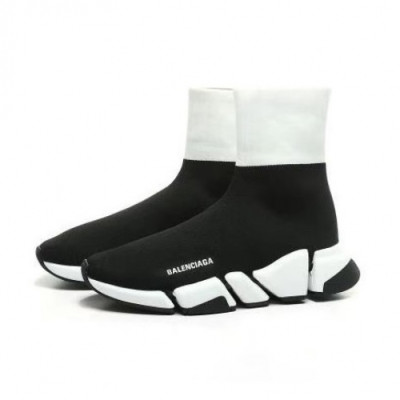 발렌시아가  남/녀 트렌디 스피드러너 Size(220 - 275) 블랙 - Balenciaga  Unisex Trendy Sneakers Bal01268x Black