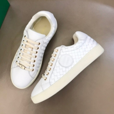 보테가베네타 남성 레더 스니커즈 Size(240 - 270) 화이트 - Bottega Veneta  Men's Leather Sneakers Size(240-270) Bot0154x White