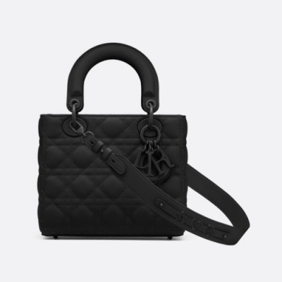 디올  여성 클래식 레이디백 Size(20cm) 블랙 - Dior   Women's Classic Lady-D Bag Dio01629x Black