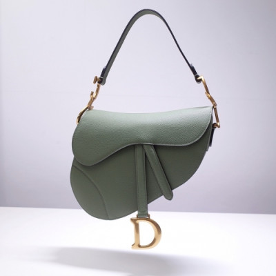 디올  여성 클래식 새들백 Size(19.5cm/25.5cm) 그린 - Dior   Women's Classic Saddle Bag Dio01634x Green