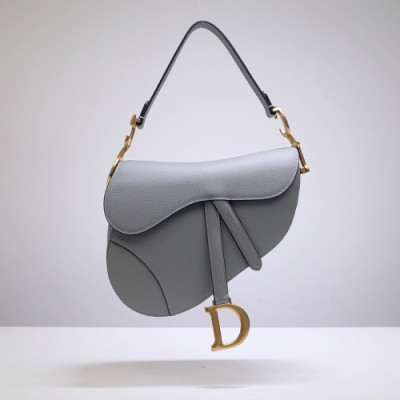 디올  여성 클래식 새들백 Size(19.5cm/25.5cm) 블루 - Dior   Women's Classic Saddle Bag Dio01636x Blue