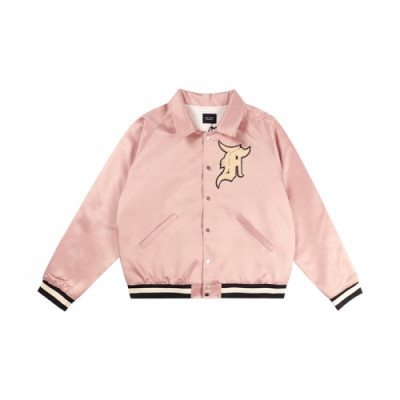 Fear of god  Unisex Manuel Logo Jackets Pink  - 피어오브갓 2021 남/녀 메뉴얼 로고 자켓 Fea0371x Size(s - xl) 핑크