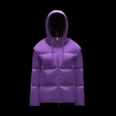 Moncler  Womens Patch Logo Modern Duck Down Padding Purple - 몽클레어 2021 여성 패치 로고 모던 덕다운 패딩 Moc02439x Size(0 - 2) 퍼플