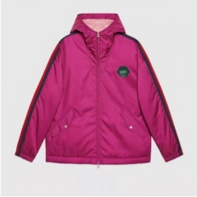 Gucci  Unisex Logo Casual Jackets Pink - 구찌 2021 남/녀 로고 캐쥬얼 자켓 Guc04541x Size(s - l) 핑크