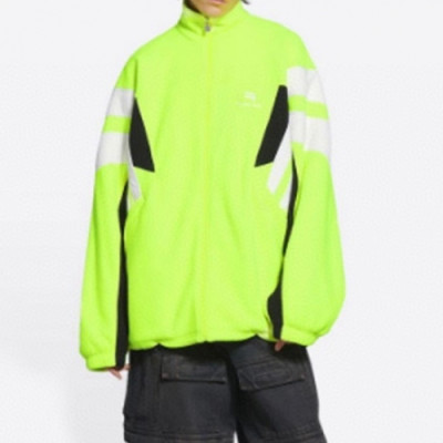 Balenciaga  Mens Logo Casual Jackets Black Neon-green - 발렌시아가 2021 남성 로고 캐쥬얼 가죽 재킷 Bal01272x Size(s - l) 2컬러(블랙 네온그린)