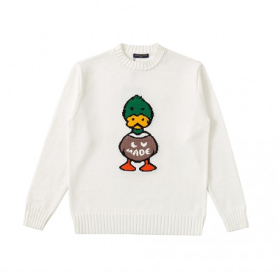 Louis vuitton  Unisex Casual Sweaters Ivory - 루이비통 2021 남성 캐쥬얼 스웨터 Lou03888x Size(s - l) 아이보리