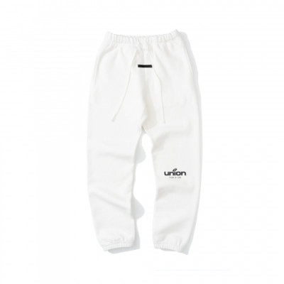 Fear of god  Mens Logo Modern Casual Pants White - 피어오브갓 2021 남성 로고 모던 캐쥬얼 팬츠 Fea0381x Size(s - xl) 화이트