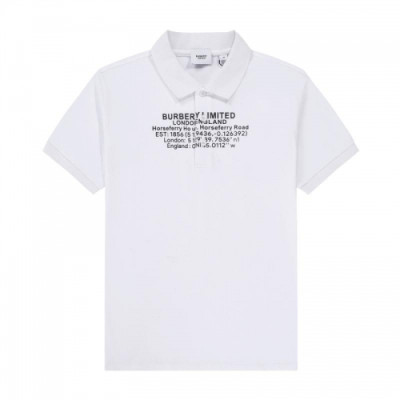 Burberry  Unisex Logo Cotton Short Sleeved Tshirts White - 버버리 2021 남/녀 로고 코튼 반팔티 Bur04283x Size(s - xl) 화이트