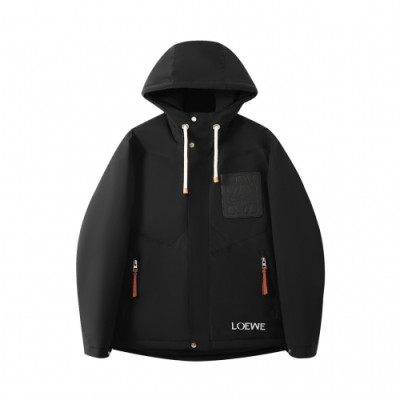 Loewe  Mens Logo Casual Duck-down Jackets Black - 로에베 2021 남성 로고 캐쥬얼 덕다운 자켓 Loe0542x Size(m - 3xl) 블랙