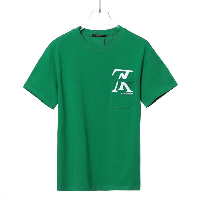 Louis vuitton  Mm/Wm Logo Short Sleeved Tshirts Green - 루이비통 2022 남/녀 로고 반팔티 Lou03902x Size(xs - l) 그린